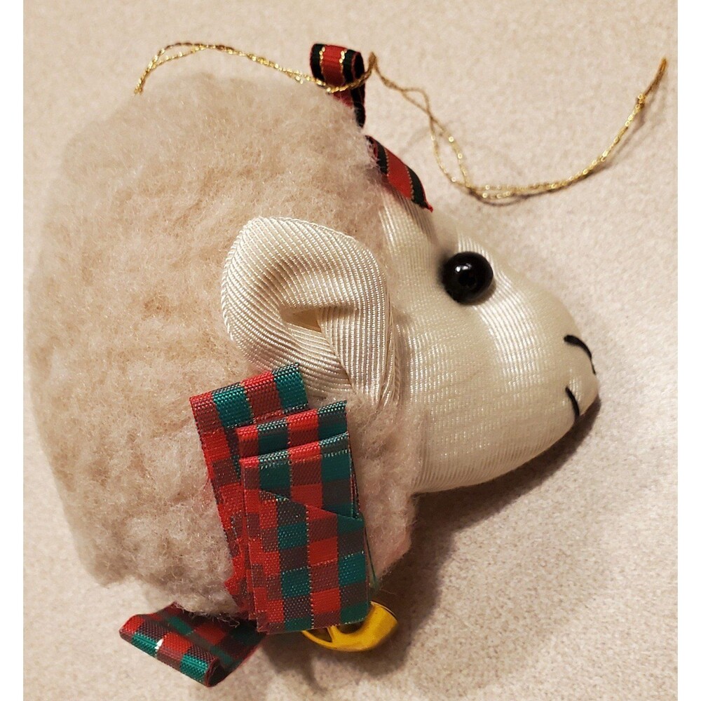 Christmas Ornament sheep vintage
